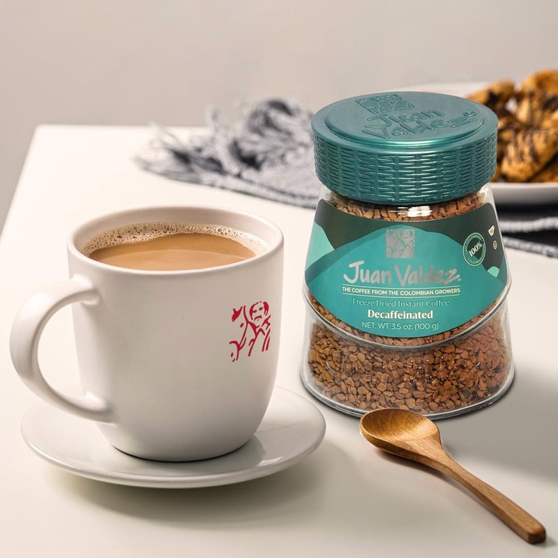 Juan Valdez Decaffeinated Freeze Dried Coffee 3.5 OZ - Premium