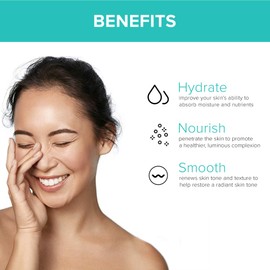 ClarityRx Glimmer of Hope Shimmering Restorative Face Oil, Natural Plant-Based Moisturizing Facial Treatment with Coconut, Rose & Jojoba for Dry & Aging Skin (1 fl oz)