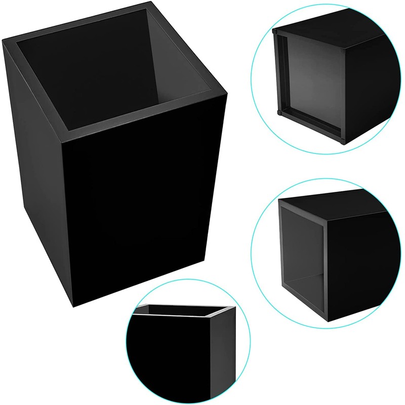 BLITZ SAT-USA Black Acrylic Pen Holder (2 PCS) - Pen