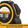 AYMXZT 33 FT Tape Measure with Fraction, Easy to Read,