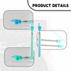 Bojueshaw 2pcs Extendable Teacher Pointer Sticks,Retractable Classroom Pointer,Small Finger Pointer