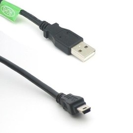 RiteAV - USB 2.0 A to Mini-B 5-pin Cable 6 ft
