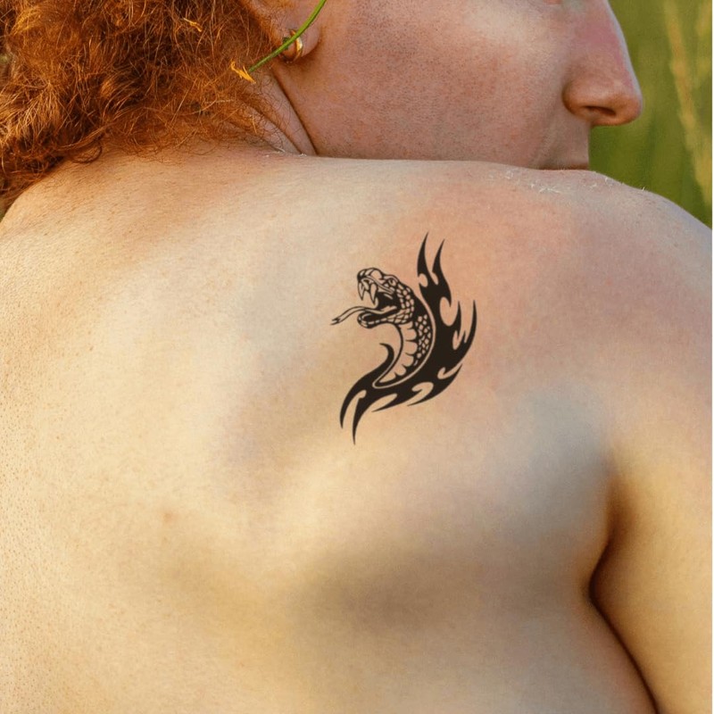 Snake Tattoo - Temporalis® | Temporary Tattoo, Vegan and Waterproof