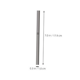 OHPHCALL Pcs Gel Nail Art Brush Set Aluminum Tube and Nylon Wool for Nail Art Brushes