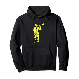 Pirate Flag - Pirate Edward Low - Green Trumpeter Flag Pullover Hoodie