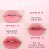 2PCS Silicone Lip Brush for Lipstick, Eyeshadow, High Elastic Lip