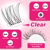 PRO DIY Lash Clusters Kit 120Pcs Lash Extension Kit Wispy