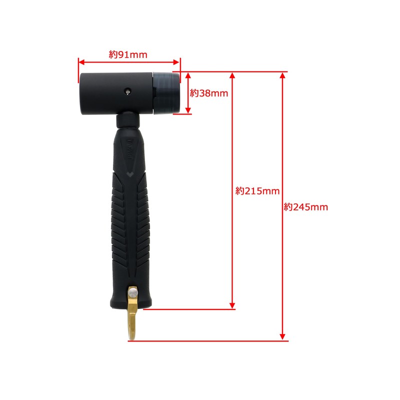 Takagi Silent Stone Hammer, 1.3 lbs (0.6 kg)