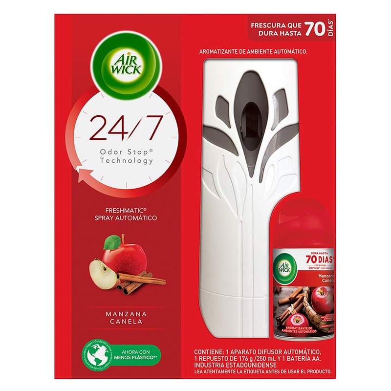 Air Wick® Freshmatic® Aparato Aromatizante De Ambiente Automático, Aroma Manzana