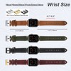 Leather Watch Bands, Horween Leather Watch Strap for Men 18