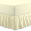Plain 100% Egyptian Cotton Fitted Valance Sheet | Easy Care