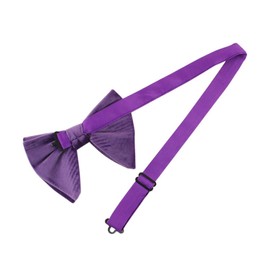 Lovacely Men's Velvet Vintage Bow Tie Tuxedo Big Bowtie XR661 Light Purple