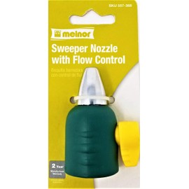 Metal Sweeper Nozzle with Flow Control
