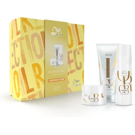 Wella Professionals Oil Reflections Trio Gift Set – Shampoo 250ml, Conditioner 200ml & Mask 150ml – Nourishing & Smoothing Hair Care for Radiant Shine – Limited Edition