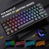 eirix Wireless/Wired Mechanical Keyboard, Compact Full Keys Programmable Gaming/Office Keyboard
