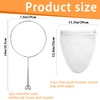 Ultra Fine Mesh Strainer with Stainless Steel Handle, Reusable Food