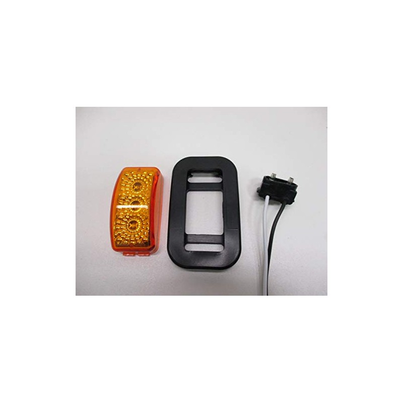 C2W Amber LED 2.5" Truck Trailer RV Clearance Side Marker