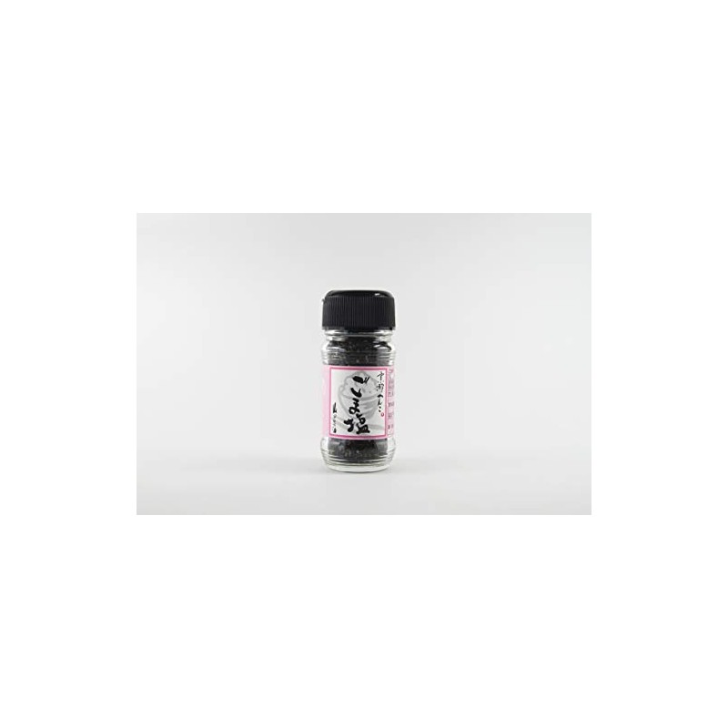 Yamada Seiyu Kyoto Yamada Sesame Salt Bottle, Black, 1.2 oz