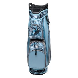 Glove It Golf Ladies Lightweight Cart Bag 6lbs, 15-Way Divider, 9 Pockets - Pacific Palm