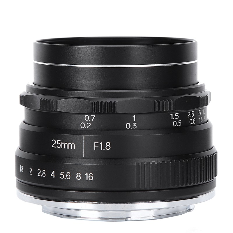 NEWYI 25mm F1.8 M4/3 Mount Large Aperture Small Wideangle Portrait