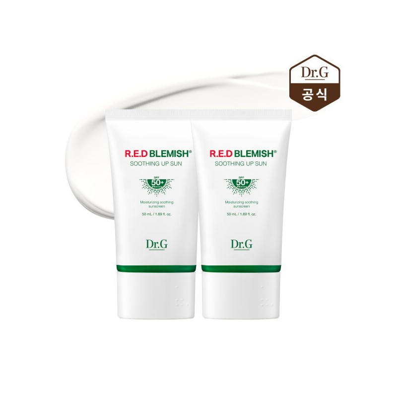 Dr.G 닥터지 레드 블레미쉬 수딩 업 선 50ml 1+1 Dr.G