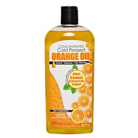Cold Pressed Natural Orange Oil Concentrate |12-ounce Professional Grade All-Purpose Citrus Cleaner, Degreaser & Pet Odor Eliminator | Dilutes to 6 Gallons of Finished Product | Home and Outdoor Use