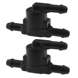 EMSea 2 Stück Auto Scheibenwaschanlage Wischerdüse Ventil T-Anschluss 85321-28020 Kompatibel mit 4Runner Camry Corolla Windschutzscheiben-Sprühschlauch 3-Wege-Ventil