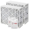 Honeywell 20x25x4 AC Furnace Air Filter, FC100A1037 Filter Replacement, Merv 11 Filter Media with Homequip Disposal Bag (2 Pack)