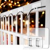 30Pcs Hooks for Outdoor String Lights Clips, Heavy Duty Adhesive