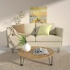 Oprika 5 inch Triangle-Shape Metal Furniture Legs (4pcs) Heavy Duty