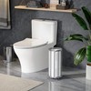 Toilet Paper Holder Stand, Freestanding Bathroom Tissue Organizer, Minimalistic Storage