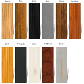 WOCA Denmark - Exterior Wood Oil - Water Based Penetrating Stain for Outdoor Wood Decks, Fences, Siding and Furniture - 0.9oz - Black