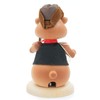 Kuhnert - Hamster Smoker Figurine Solid Wood Turned 13 cm