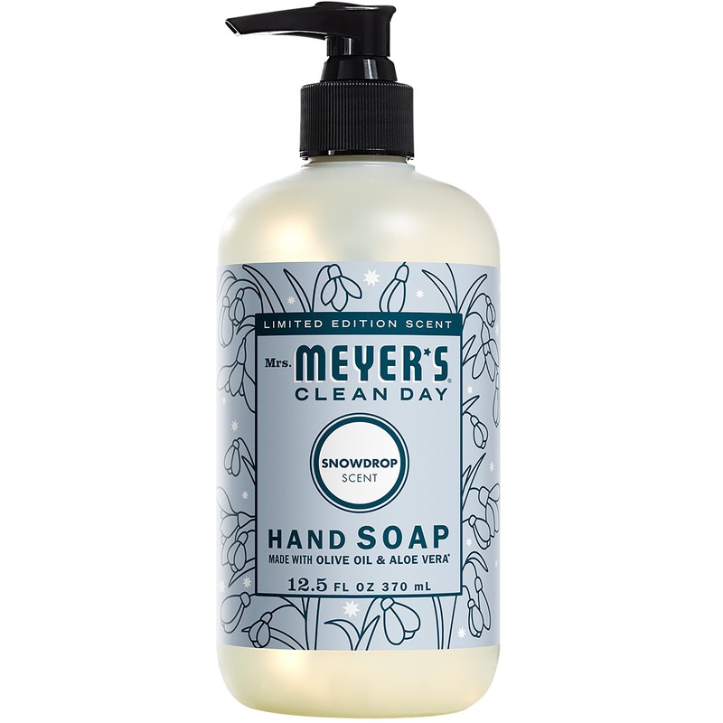 MRS. MEYER'S CLEAN DAY Liquid Hand Soap, Snow Drop (12.5
