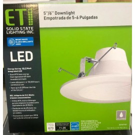 ETI Fixture Led 5/6 4000K 650Lms, Part 53167141 Eti Solid State Lighting Dimmable