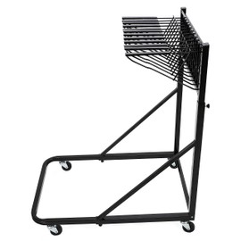 Kojem Mobile Blueprint Holder Storage Rack with 12 Pivot Brackets Adjustable Height & Depth Blueprint Storage Organizers for Blueprint File Poster Display Architectural Drawing Cricut Roll Black