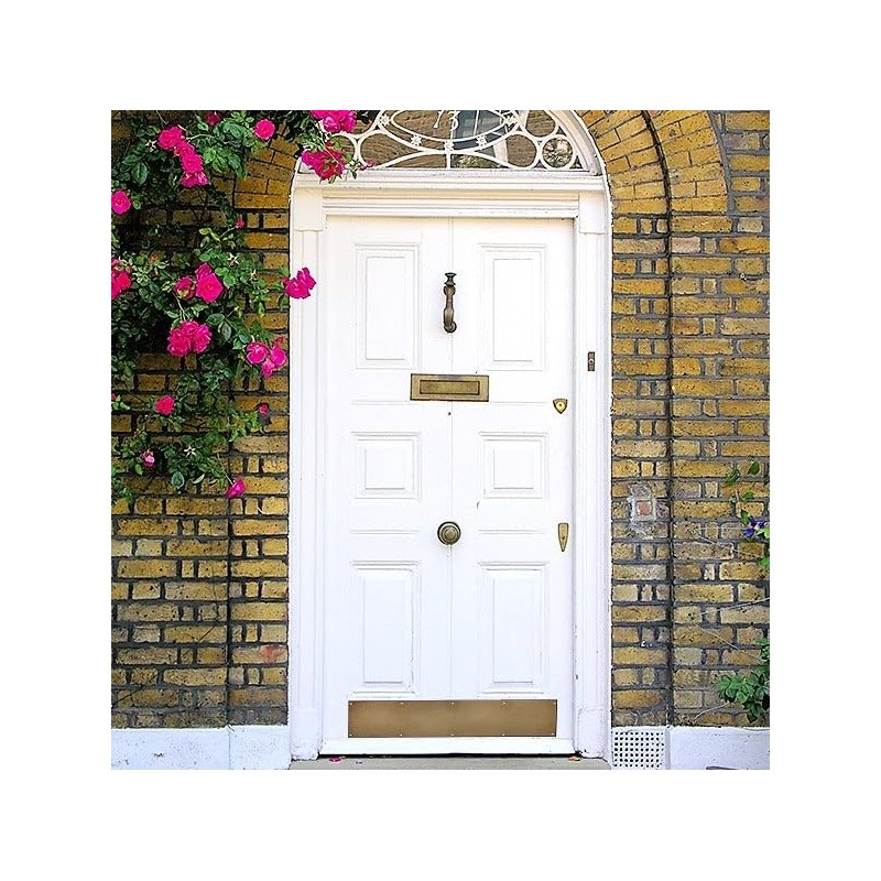 Van Dyke's Restorer Deadbolt Style Reversible Replacement Metal Strike Plate,