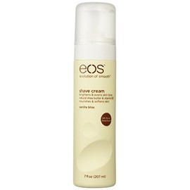 EOS Shea Better - Crema de afeitado hidratante 24H Vanilla Bliss para pieles sensibles, 7 fl oz