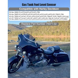Gas Tank Fuel Level Sensor Compatible with Harley Davidson FLHTCUI FLHTCI FLTRI FLHTPI FLHT, Gas Tank Fuel Level Sender Replace 75071-02