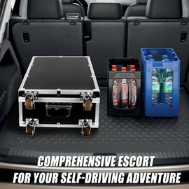 for Starlink Gen3 Rolling Hard Case with Handle, Fits for Starlink Gen3/V3 Mount Dish Kit in Hard-Shell, Protective, Pressure Equalizing, Lightweight, Waterproof, Airtight, & Heavy Duty Case