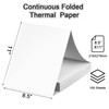 Thermal Printer Paper 8.5 x 11 Inch, 100 Sheets US