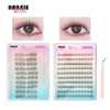 Hannie wish False Eyelashes, No Glue Required Long Lasting, Large