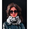 HEIZZI Larger Size Real Fur Headband Genuine Rabbit Fur Headband