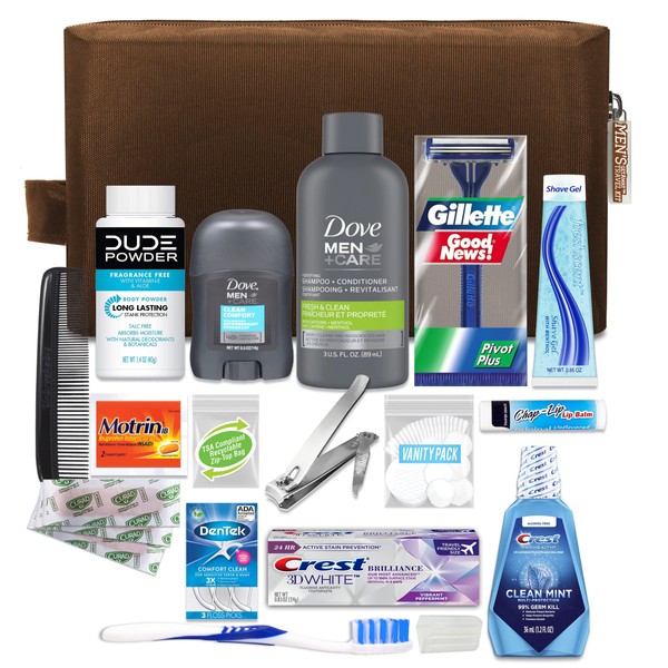 Convenience Kits International Men’s Premium 20-Piece Kit with Travel Size