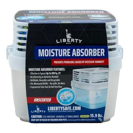 Liberty Safe Humydry Moisture Absorber - Protects Valuables from Moisture Damage - Gun Safe - Rust Prevention (15.9oz)