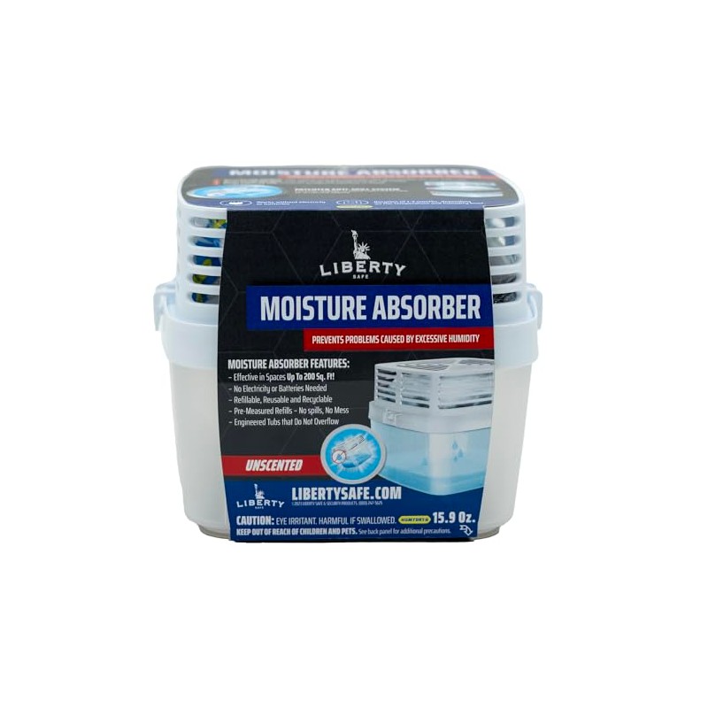 Liberty Safe Humydry Moisture Absorber - Protects Valuables from Moisture