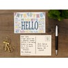 Teacher Created Resources Classroom Cottage Hello Postcards (TCR7190)