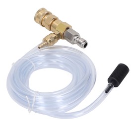 Chemical Injector Kit, Pressure Washer Chemical Injector with 9.8ft Tube, 5000PSI 1/4 inch Nozzle 3/8 Inch Quick Connector Adjustable Downstream Injector Pressure Washer Chemical Soap Injector Kit