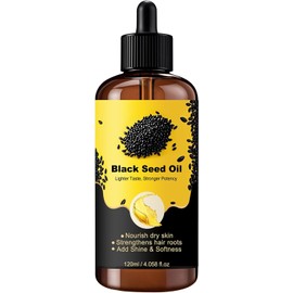 1PC 120ml Conditioning Hair Aceite de Comino Negro, Aceite de Semilla Negra, aceite de comino negro organico, Aceite Para Cabello, Fortalece el Cabello