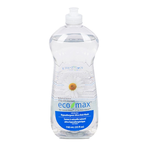 Eco-Max Ultra Dish Wash Hypoallergenic 740mL
